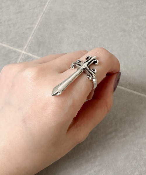 THEATER シアター クロスデザインダブルリング（リング）｜THEATER（シアター）