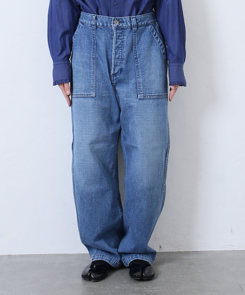 12OZデニム ベイカーパンツ（デニムパンツ）｜JOURNAL STANDARD LUXE