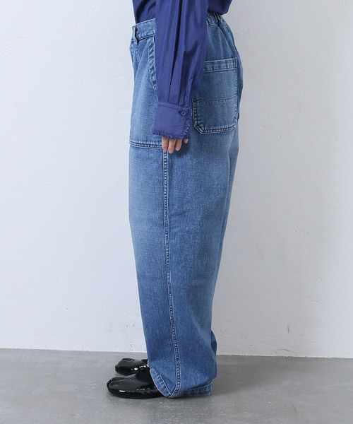 12OZデニム ベイカーパンツ（デニムパンツ）｜JOURNAL STANDARD LUXE
