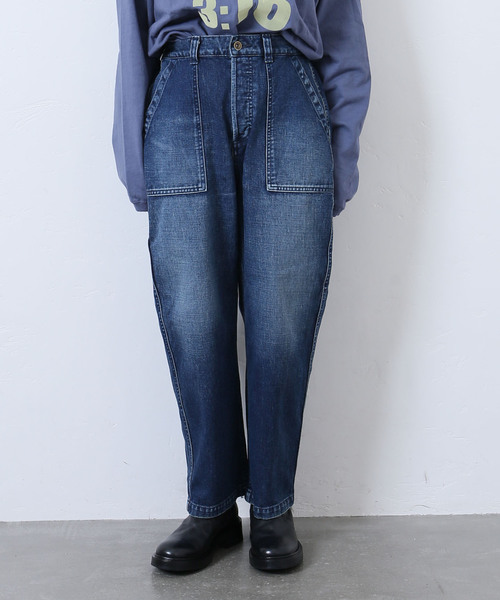 12OZデニム ベイカーパンツ（デニムパンツ）｜JOURNAL STANDARD LUXE