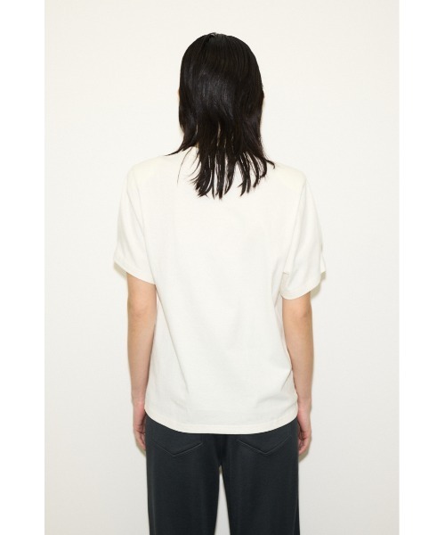 THROW by SLY（スローバイスライ）の「THROW PADDED T/SH パディド Tシャツ（Tシャツ/カットソー・レディース・ホワイト/ブラック/カーキ・FREE）」の8枚目の写真