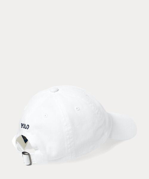 POLO RALPH LAUREN CHILDRENSWEAR(ポロ ラルフ ローレン チルドレンズウェア)の「コットン チノ ベースボール キャップ(キャップ・キッズ・ホワイト・S/M)」の2枚目の写真