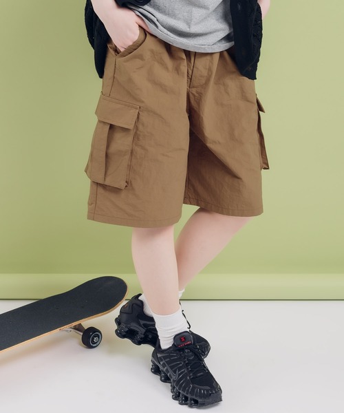 MUHET(ミュエータ)の「【セットアップ可能】ナイロンカーゴハーフパンツ(カーゴパンツ・レディース・ネイビー/モカ/ブラック・MEDIUM/X-LARGE)」の3枚目の写真