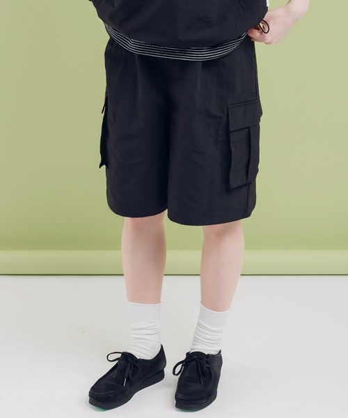 MUHET(ミュエータ)の「【セットアップ可能】ナイロンカーゴハーフパンツ(カーゴパンツ・レディース・ネイビー/モカ/ブラック・MEDIUM/X-LARGE)」の20枚目の写真