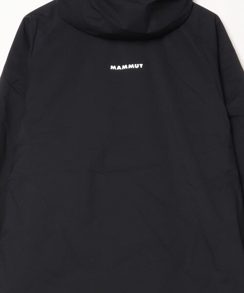 Mammut(マムート)の「フリーフライト ハードシェル サーモ フーデット ジャケット アジアンフィット メンズ/Freeflight HS Thermo Hooded Jacket AF Men(ブルゾン・メンズ・ブラック・SMALL/X-LARGE/LARGE/MEDIUM)」の4枚目の写真