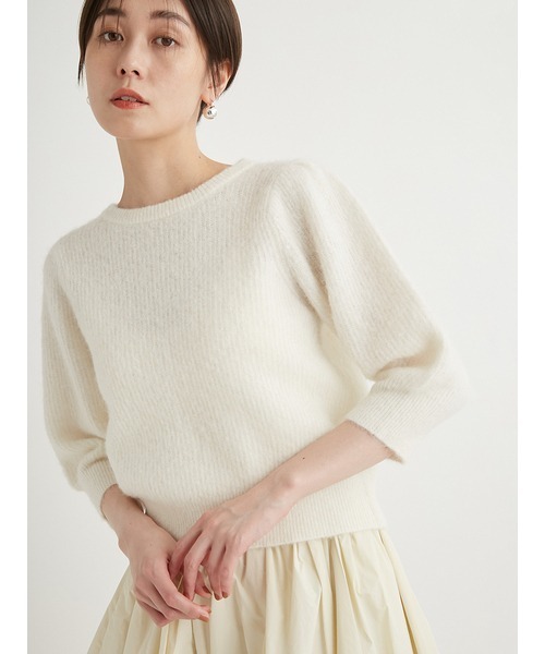 【セール】アルパカ混ニットプルオーバー（ニット/セーター）｜emmi（エミ）