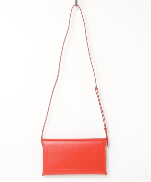 JIL SANDER(ジルサンダー)の「JIL SANDER FOLDED CROSSBODY SM(ショルダーバッグ・レディース・ローズ・FREE)」の2枚目の写真