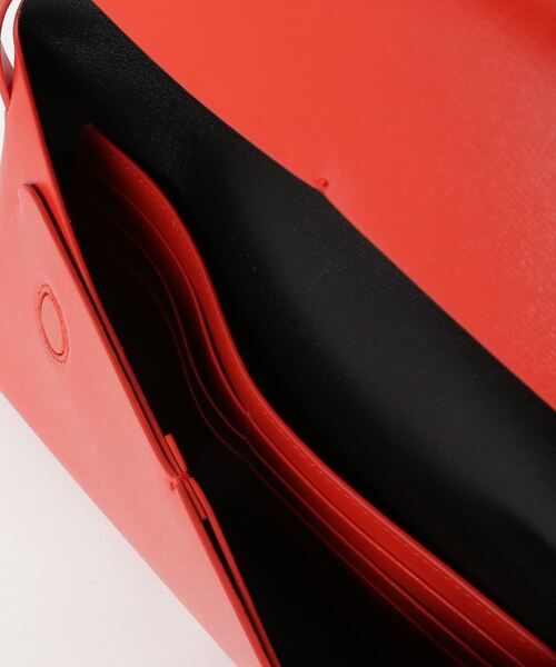 JIL SANDER(ジルサンダー)の「JIL SANDER FOLDED CROSSBODY SM(ショルダーバッグ・レディース・ローズ・FREE)」の4枚目の写真