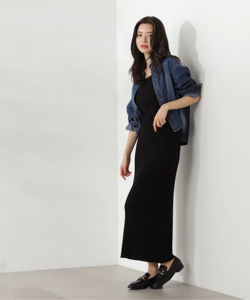 PROPORTION BODY DRESSING(プロポーションボディドレッシング)の「デニムシャツ / 1214210808(シャツ/ブラウス・レディース・ブルー/グレー・FREE)」の13枚目の写真