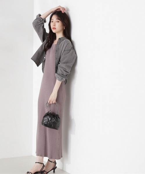 PROPORTION BODY DRESSING(プロポーションボディドレッシング)の「デニムシャツ / 1214210808(シャツ/ブラウス・レディース・ブルー/グレー・FREE)」の7枚目の写真