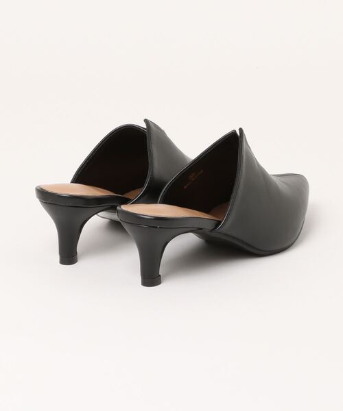 Andemiu（アンデミュウ）の「スリットミュール135144（その他シューズ・レディース・ブラック/ベージュ・MEDIUM/LARGE）」の14枚目の写真