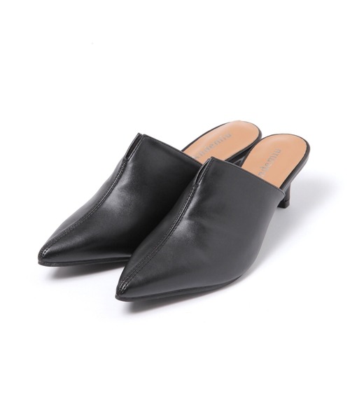 Andemiu（アンデミュウ）の「スリットミュール135144（その他シューズ・レディース・ブラック/ベージュ・MEDIUM/LARGE）」の18枚目の写真