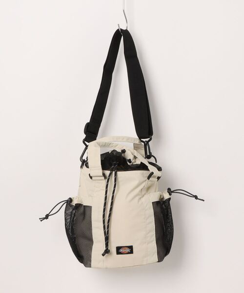Dickies(ディッキーズ)の「【Dickies】2WAY MP DS MINI SHOULDER TOTE / ディッキーズ ツーウェイ ミニ ショルダー トート(トートバッグ・メンズ・アイボリー/ブラック/グレー・FREE)」の2枚目の写真