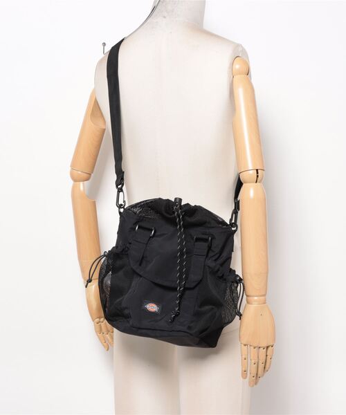 Dickies(ディッキーズ)の「【Dickies】2WAY MP DS MINI SHOULDER TOTE / ディッキーズ ツーウェイ ミニ ショルダー トート(トートバッグ・メンズ・アイボリー/ブラック/グレー・FREE)」の7枚目の写真