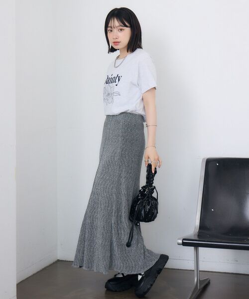 RETRO GIRL（レトロガール）の「【2サイズ展開】花刺繍TEE（Tシャツ/カットソー・レディース・ホワイト系その他2/ホワイト系その他3/ホワイト系その他4/ホワイト系その他5・ONE SIZE/FREE）」の9枚目の写真
