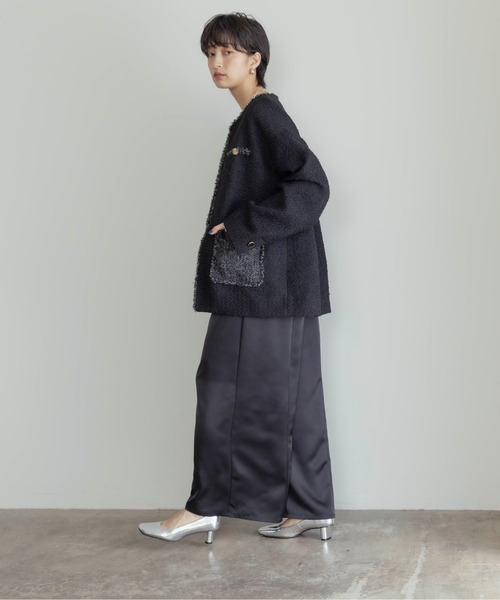 Eimee Law（エイミーロウ）の「ツィードミックスボタン