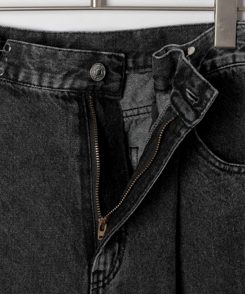 Heather（ヘザー）の「ハイウエストホックデニムパンツ　143075（デニムパンツ・レディース・ブラック/ブルー・S/M）」の11枚目の写真