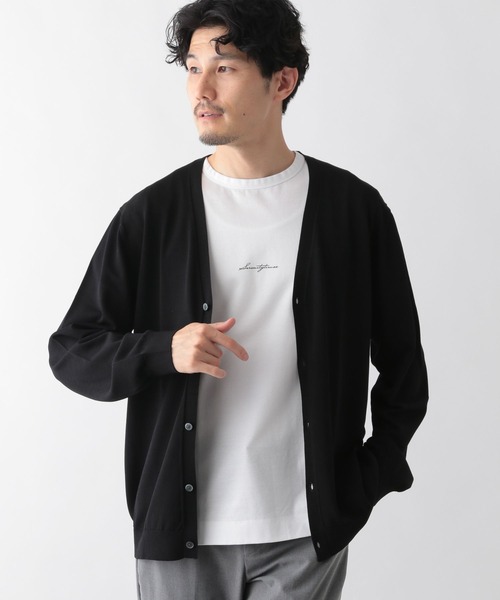 よしまゆう セール】アンチピリングニット/カーディガン/116314