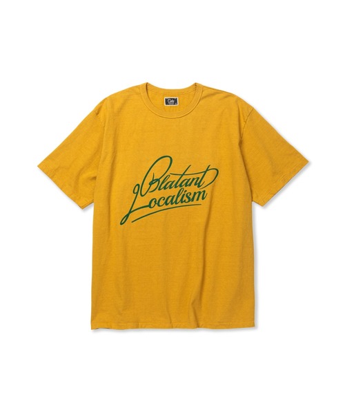 CALEE（キャリー）の「BINDER NECK "BLATANT LOCALISM" VINTAGE TEE（Tシャツ/カットソー・メンズ・ブラック/ホワイト/チャコールグレー/マスタード・MEDIUM/LARGE/X-LARGE/SMALL/XX-LARGE）」の4枚目の写真