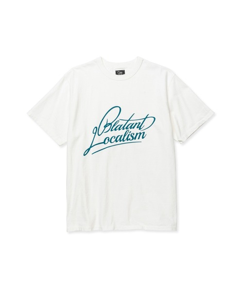 CALEE（キャリー）の「BINDER NECK "BLATANT LOCALISM" VINTAGE TEE（Tシャツ/カットソー・メンズ・ブラック/ホワイト/チャコールグレー/マスタード・MEDIUM/LARGE/X-LARGE/SMALL/XX-LARGE）」の7枚目の写真