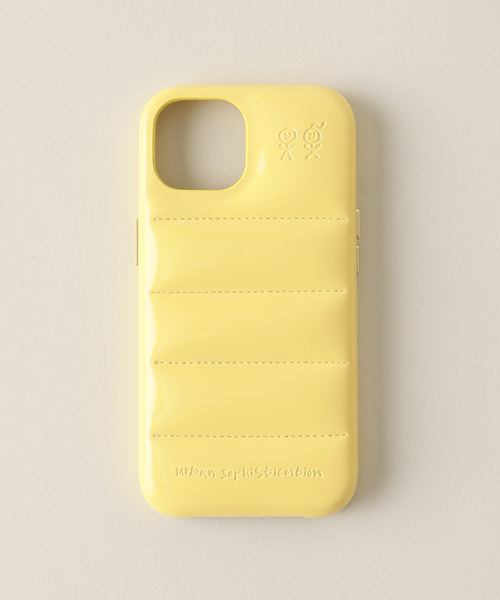 urban sophistication iPhone15Pro ケースイエロー the-skinny-case-butter-