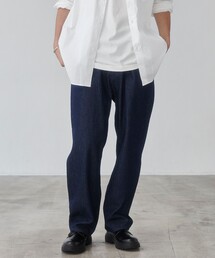 coen | デニムワイドイージーパンツ(デニムパンツ)