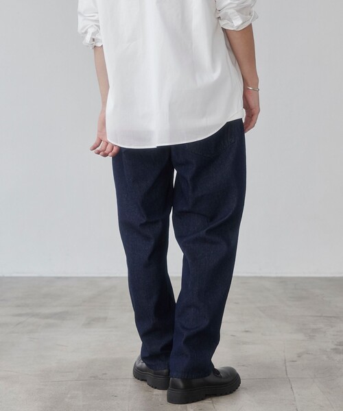coen（コーエン）の「デニムワイドイージーパンツ（デニムパンツ・メンズ・ダークグレー/コバルトブルー/ネイビー・S/M/XL/L）」の11枚目の写真