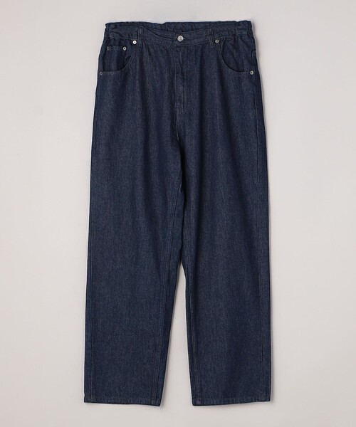 coen（コーエン）の「デニムワイドイージーパンツ（デニムパンツ・メンズ・ダークグレー/コバルトブルー/ネイビー・S/M/XL/L）」の18枚目の写真