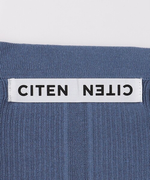 CITEN（シテン）の「＜CITEN＞ZIP カーディガン（カーディガン/ボレロ・レディース・コバルトブルー/ダークグレー/ライトグレー・FREE）」の22枚目の写真