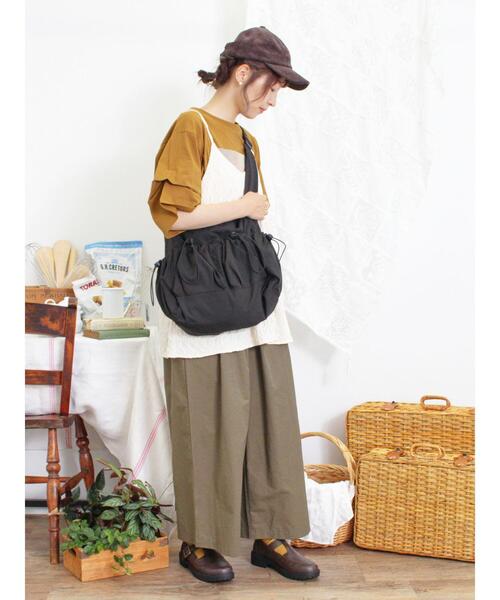 Samansa Mos2（サマンサ モスモス）の「カットジャカードキャミチュニック（Tシャツ/カットソー・レディース・マスタード/ブラック/オフホワイト・F）」の18枚目の写真