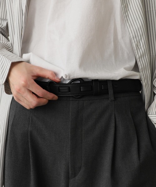 ROOPTOKYO（ループトウキョウ）の「gii select /ギィセレクト フックベルト（ベルト・メンズ・シルバー系その他/ゴールド系その他/ゴールド系その他2/シルバー系その他2/ブラック系その他/シルバー×ゴールド/ゼブラ/ホワイト×ブラック/ホワイト系/ブラック系3/カーキオリーブ/レッド・FREE）」の3枚目の写真