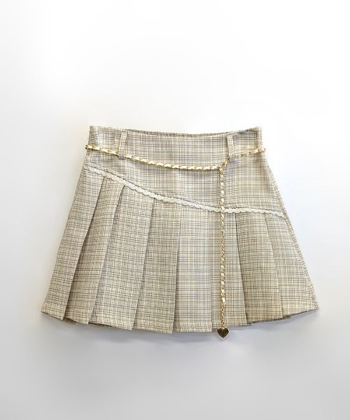 Hermès チェーンデザイン ミニスカート Hermès チェーンデザイン ミニスカート チェーン L HERMES(エルメス