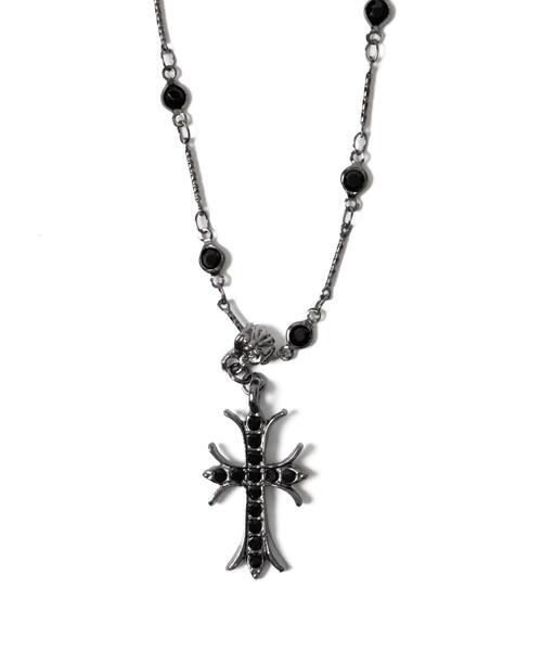 WEGO(ウィゴー)の「WEGO/2連デザインチェーンクロスネックレス(ネックレス・レディース・その他1・FREE)」の3枚目の写真