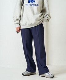 限定展開 ストレッチ イージー スラックス パンツ