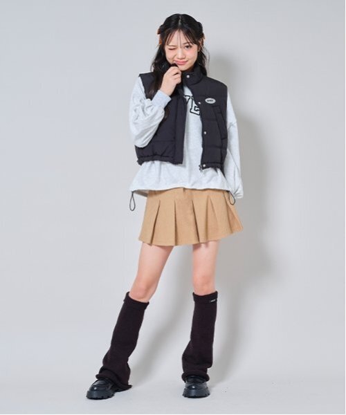 by LOVEiT（バイラビット）の「裾ドローコードプルオーバー（スウェット・キッズ・ホワイト系その他/チャコール/イエロー/ピンク・120cm/130cm/140cm/150cm/160cm）」の11枚目の写真