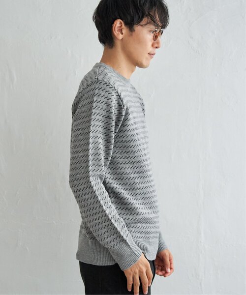 ikka（イッカ）の「バーズアイニット（ニット/セーター・メンズ・グレー/グリーン/ネイビー・M/L/XL/S）」の20枚目の写真
