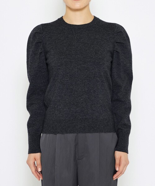 セール】ウールナイロン ボリュームスリーブ ニット（uncrave STANDARD  