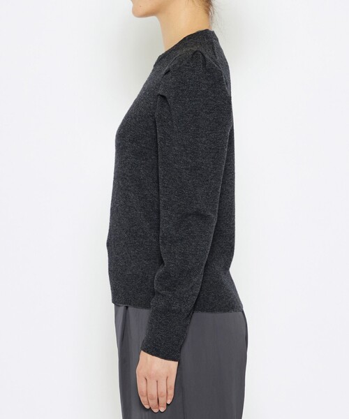 セール】ウールナイロン ボリュームスリーブ ニット（uncrave STANDARD  
