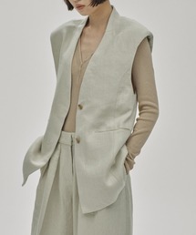 TODAYFUL | 【TODAYFUL/トゥデイフル】Linen Over Vest/リネンオーバーベスト(テーラードジャケット)