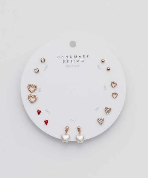 セール】1 week ピアスセット / ピアス7セット（ピアス（両耳用