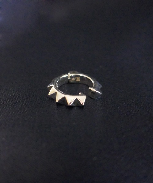 e.m.(イーエム)の「開閉式スタッズイヤーカフ シルバー/メンズ/レディース/メンズ/SC(イヤーカフ・レディース・シルバー・FREE)」の3枚目の写真