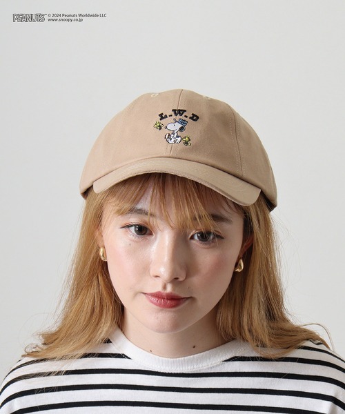 PEANUTS（ピーナッツ）の「PEANUTS LIFE WORK DESIGN WORKSON ベースボールキャップ（キャップ・レディース・ブラック・FREE）」の14枚目の写真