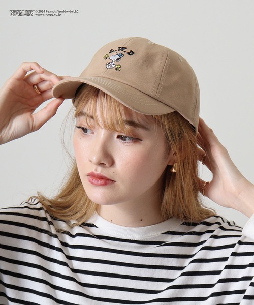 PEANUTS（ピーナッツ）の「PEANUTS LIFE WORK DESIGN WORKSON ベースボールキャップ（キャップ・レディース・ブラック・FREE）」の15枚目の写真