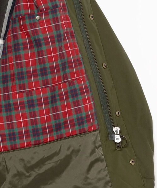 Barbour(バブアー)の「Barbour × BARACUTA / フィッシュテールパーカ(モッズコート・メンズ・オリーブ・LARGE/MEDIUM/SMALL)」の9枚目の写真