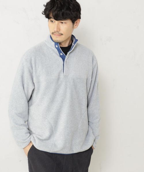 FOUND GOOD(ファウンドグッド)の「フリースプルオーバー(その他トップス・メンズ・グレー系/ブラック/ネイビー/ベージュ/グリーン・L/XL/S/M)」の3枚目の写真