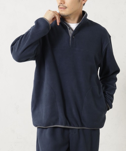 FOUND GOOD(ファウンドグッド)の「フリースプルオーバー(その他トップス・メンズ・グレー系/ブラック/ネイビー/ベージュ/グリーン・L/XL/S/M)」の5枚目の写真