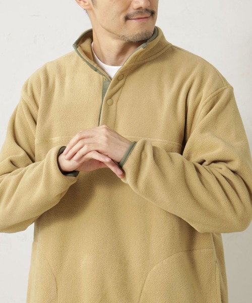 FOUND GOOD(ファウンドグッド)の「フリースプルオーバー(その他トップス・メンズ・グレー系/ブラック/ネイビー/ベージュ/グリーン・L/XL/S/M)」の16枚目の写真