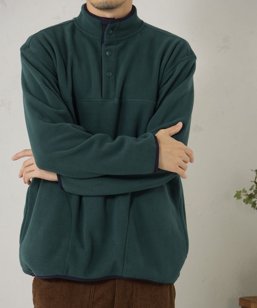 FOUND GOOD(ファウンドグッド)の「フリースプルオーバー(その他トップス・メンズ・グレー系/ブラック/ネイビー/ベージュ/グリーン・L/XL/S/M)」の19枚目の写真