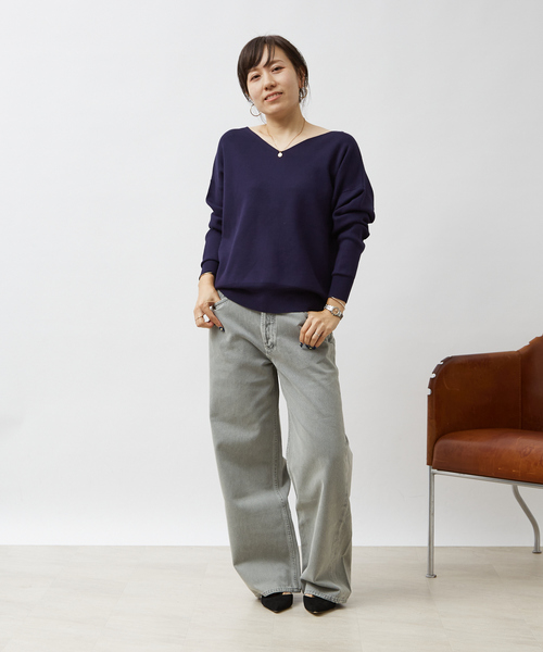 AGOLDE(エーゴールドイー)の「【AGOLDE/エーゴールドイー】LOW SLUNG BAGGY ロースラングバギーデニム ブラック(デニムパンツ・レディース・ブラック・26/27/24)」の5枚目の写真