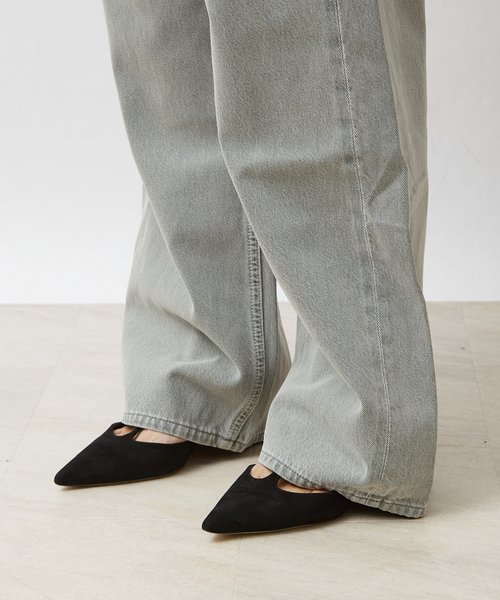 AGOLDE(エーゴールドイー)の「【AGOLDE/エーゴールドイー】LOW SLUNG BAGGY ロースラングバギーデニム ブラック(デニムパンツ・レディース・ブラック・26/27/24)」の13枚目の写真